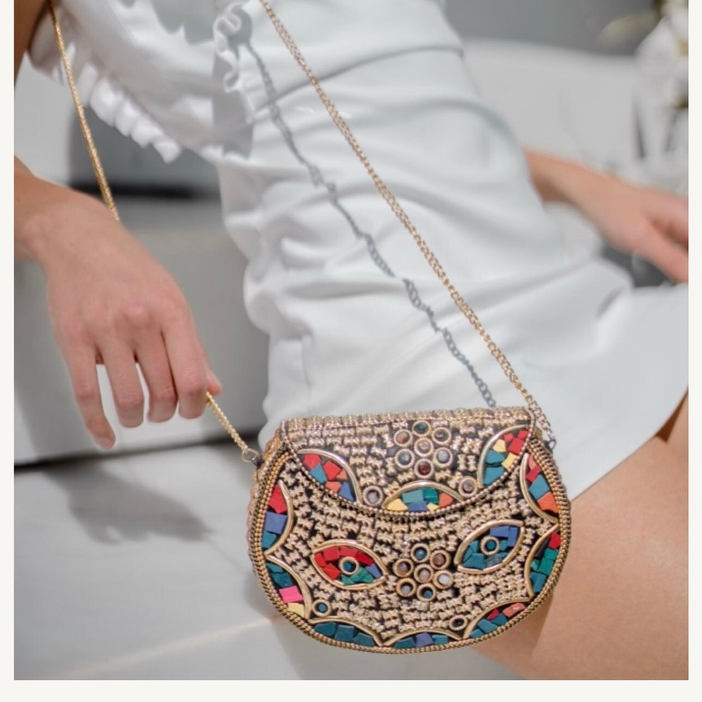 RAMLA‎ Rio Mosaic Bag New - Picture 6 of 6